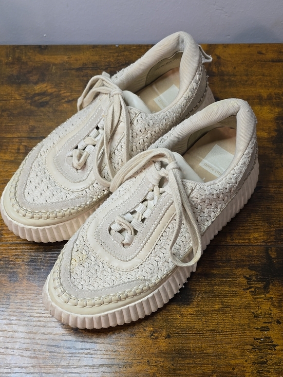 Dolce Vita Shoes - Dolce Vita Platform Crochet Woven Whipstitch Sneakers